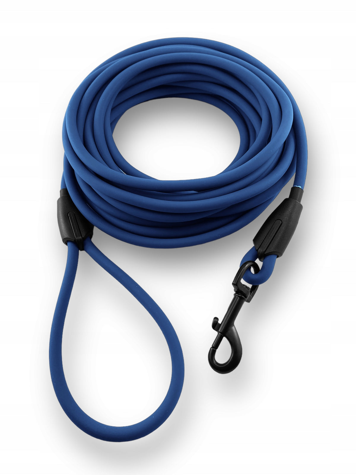 STRONG Lanyard Biothane Training Rope for Dog ChromaPet Navy Blue 5m