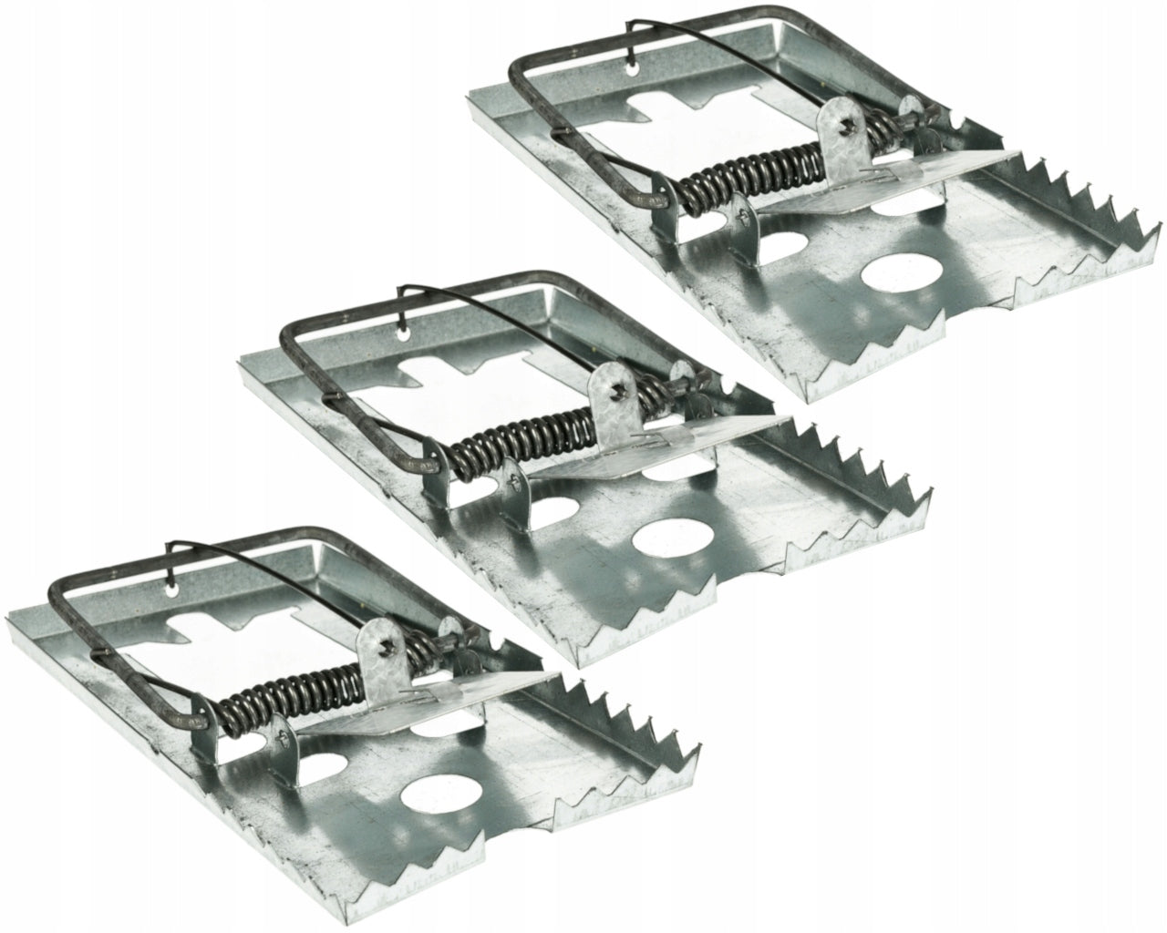 STRONG METAL CLASSIC MOUSE PAW TRAP RATS EFFECTIVE (3 PCS)