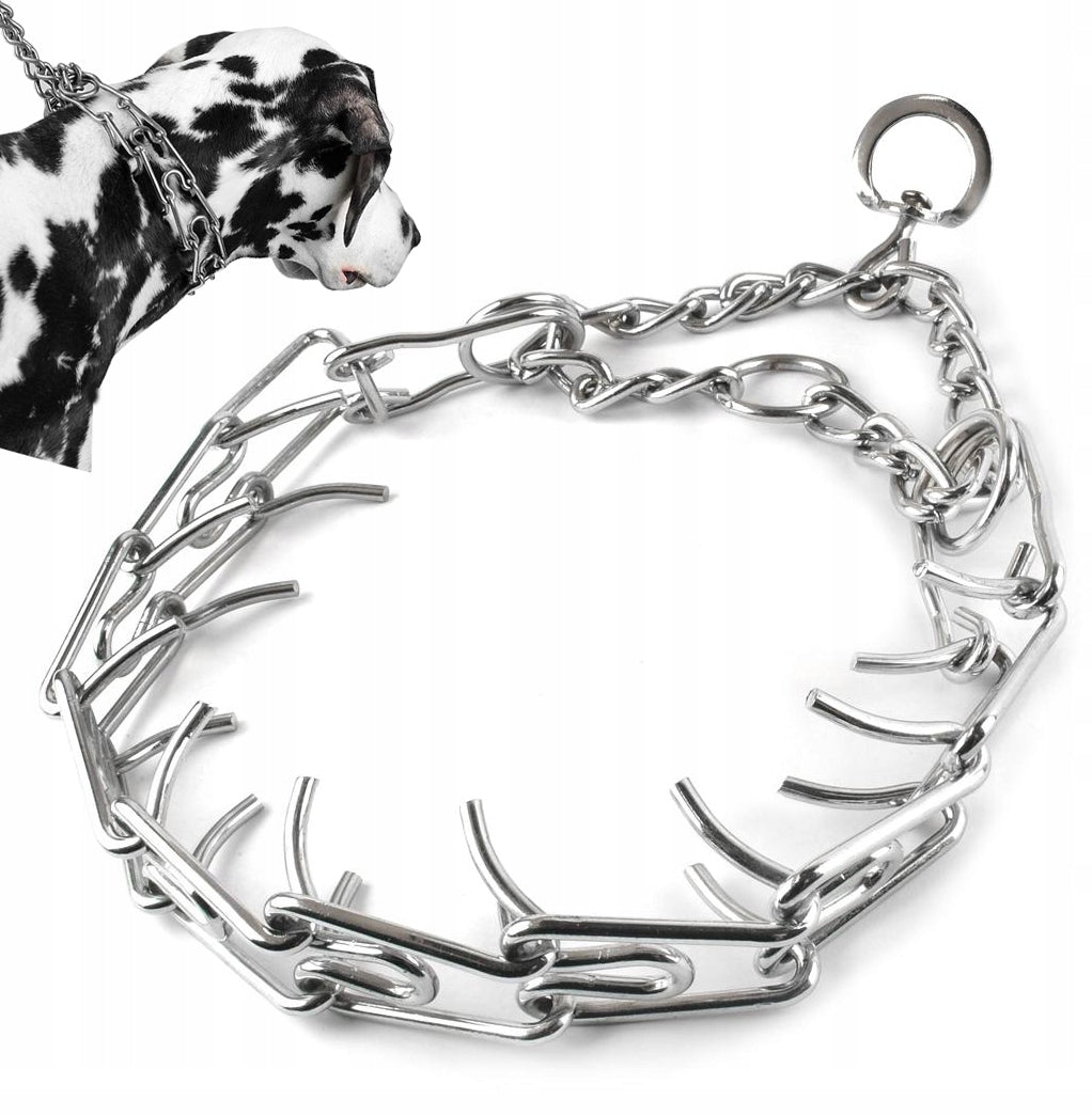 STRONG METAL DOG PICK COLLAR - XL 50-60