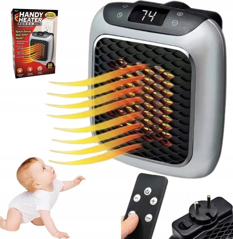 STRONG MINI ELECTRIC HEATER APRON FOR SOCKET CONTACT EU 800W +
