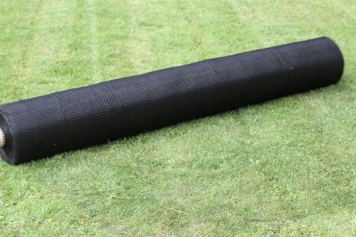 STRONG MOLE NET 1x10m VOLES AGAINST MOLES BLACK LAWN 30g/m2 Net length 10 m