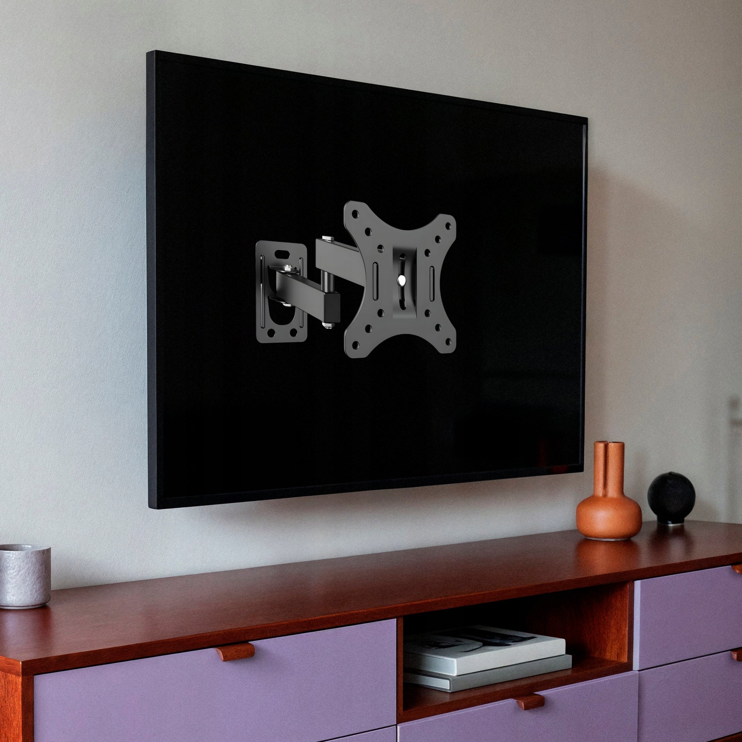 STRONG MOUNT TV HANGER SWIVEL WALL 10"-32" UNIVERSAL Packaging status original