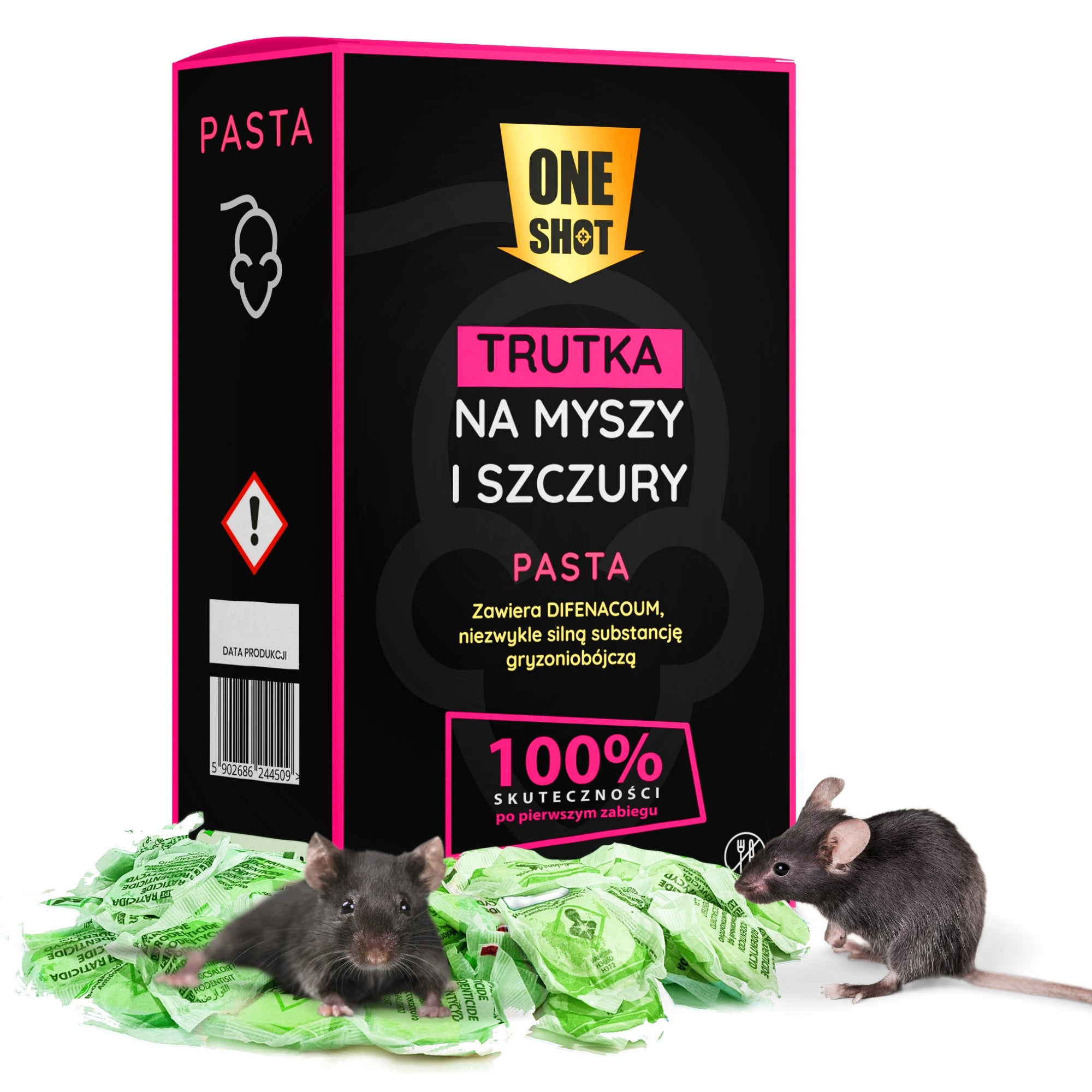 STRONG MOUSE POison Paste RATS MOLES 1Kg DRYING MUMMIFYING EAN (GTIN) 5902686242031