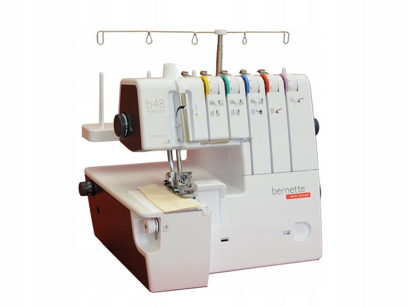 STRONG Overlok 5-Thread 2in1 23 Stitches with Render High Quality Bernette B48