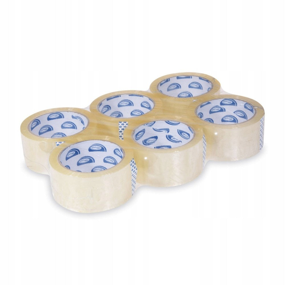 STRONG PACKING ADHESIVE TAPE 48/66 TRANSPARENT ROLL Width 48 mm