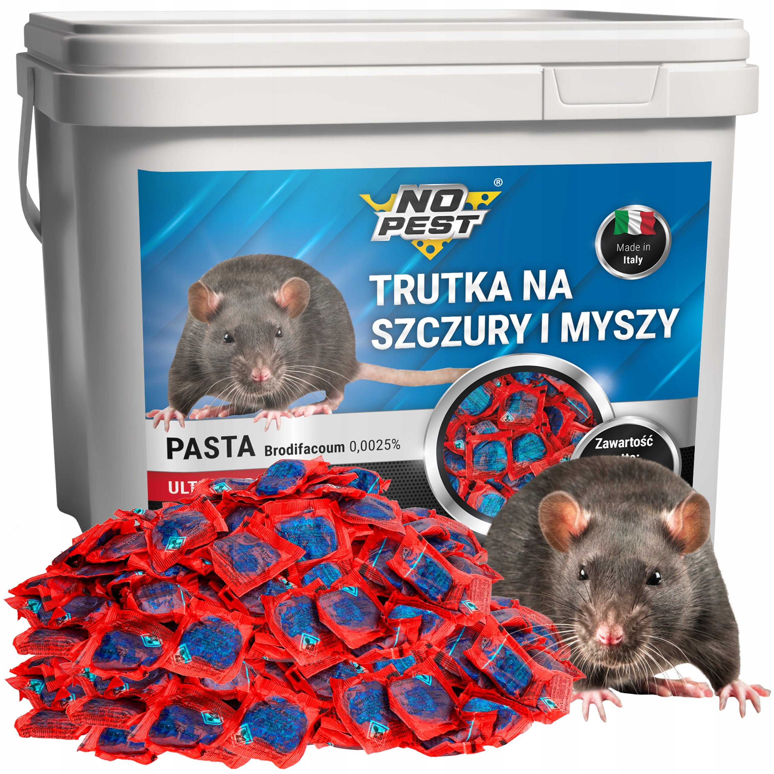 STRONG PASTE POISON AGENT POISON FOR RAT MICE RODENTS NO PEST 5KG