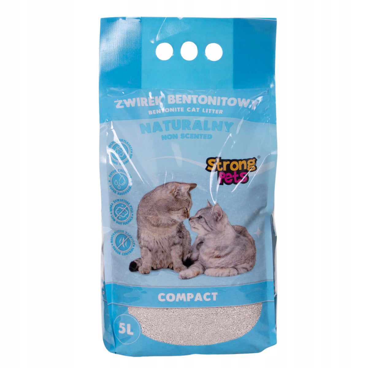 STRONG PETS Bentonite Litter Compact Natural 5L Manufacturer code SP 3489