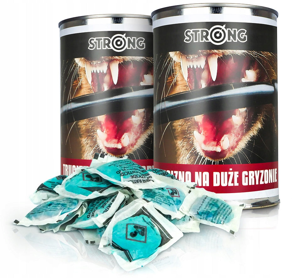 STRONG POISON FOR LARGE RODENTS IN ATTICS STRONG BRODIFACOUM PASTE 450G