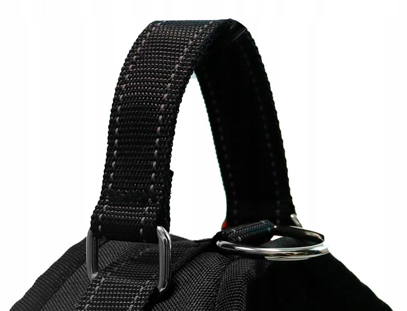 STRONG PRESSURE-FREE DOG HARNESS ADJUSTABLE COMFORTABLE LIGHT PAWS M 56-68 Color multicolor