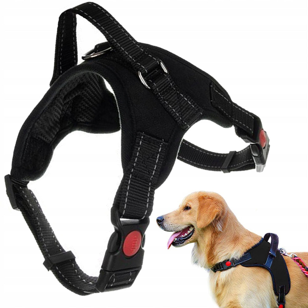 STRONG PRESSURE-FREE DOG HARNESS HANDLE LIGHT REFLECTIVE HANDLE FOR XL BUCKLES