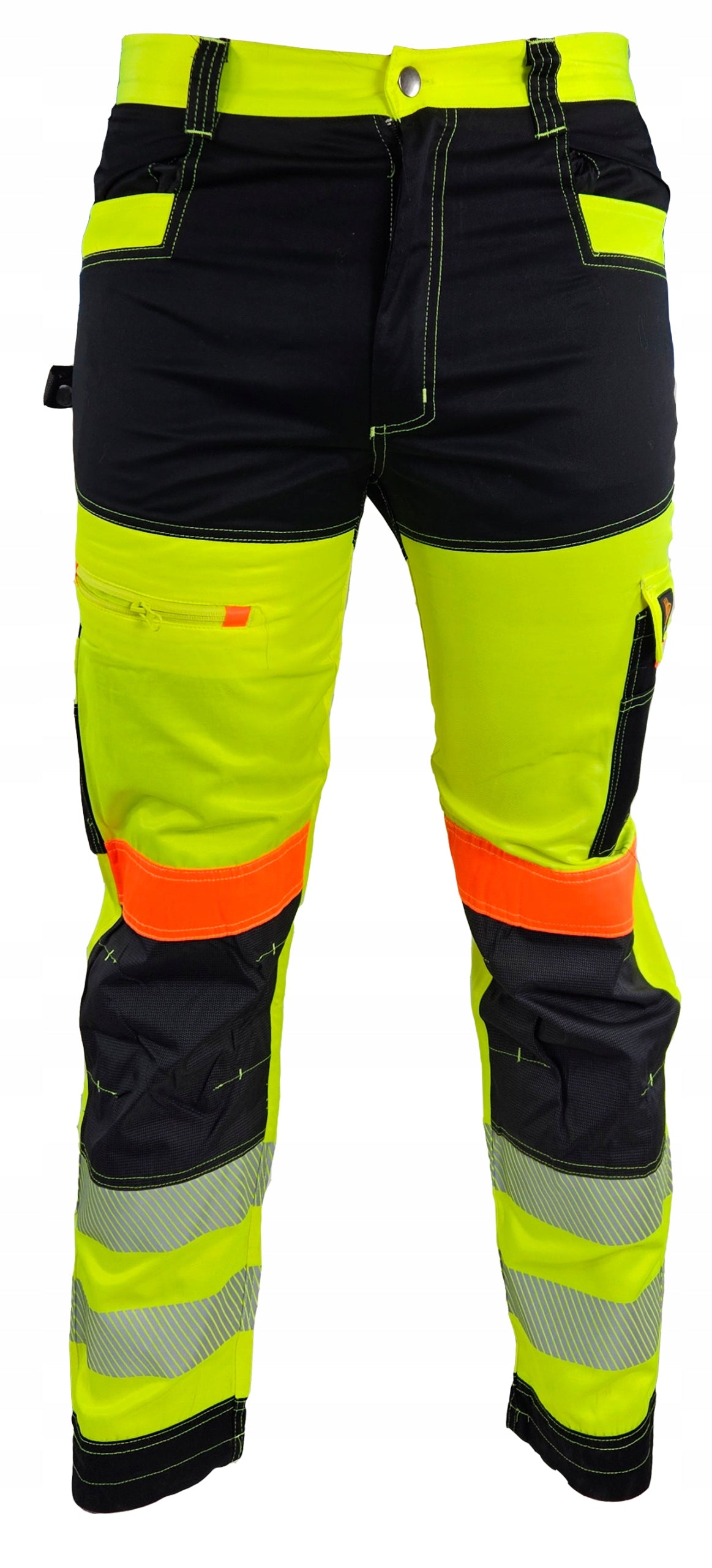 STRONG Protective Work Belt Pants REINFORCED HI-VIS Cotton REFLECTORS EAN (GTIN) 5906843931066