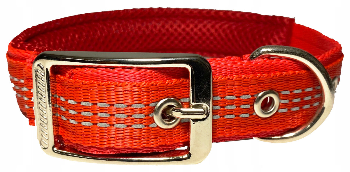 STRONG REFLECTIVE COLLAR WITH LINING 30-40 CM/25MM