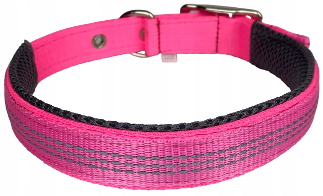 STRONG REFLECTIVE COLLAR WITH LINING 35-45 CM/25MM Brand Aleksandra