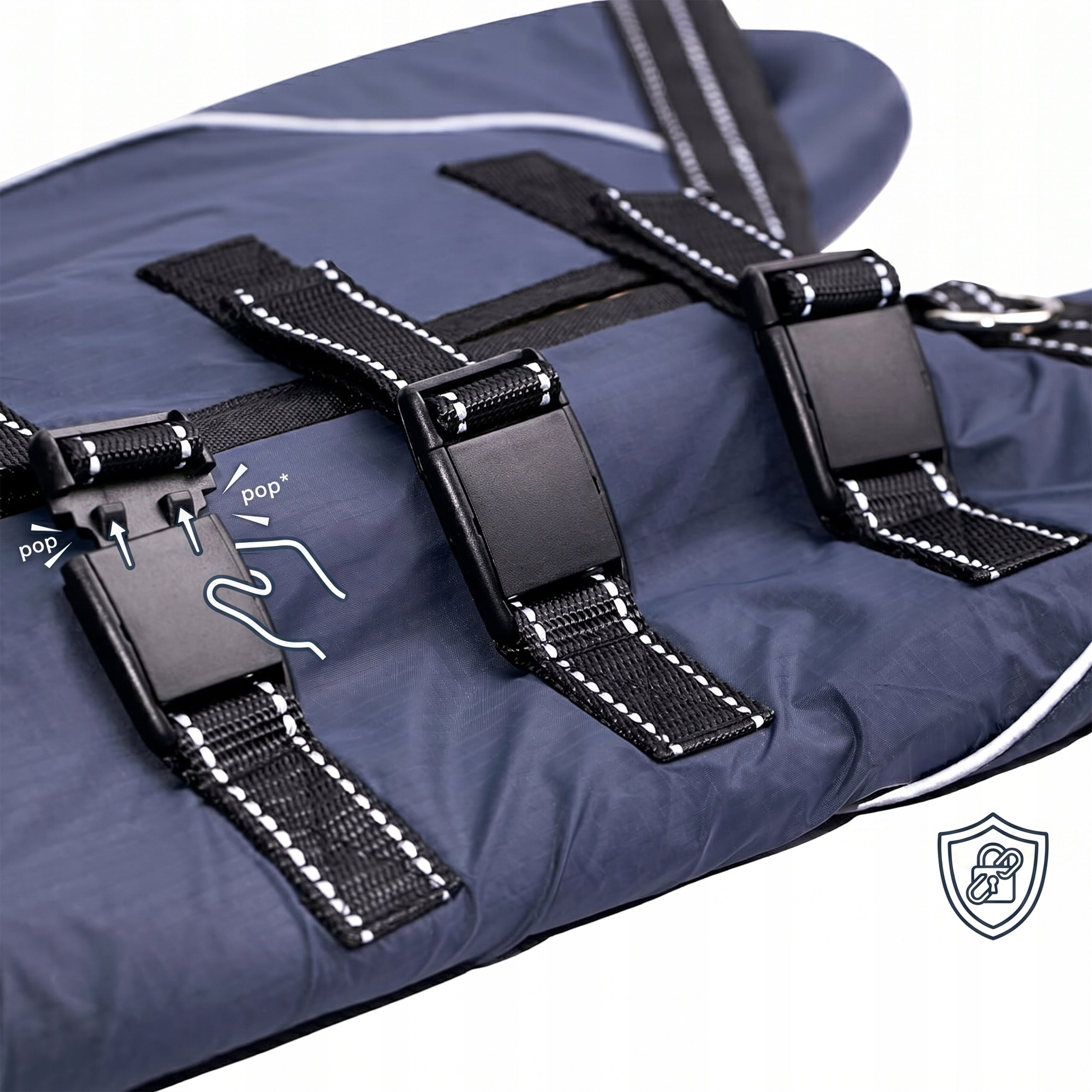 STRONG REHABILITATION HARNESS FOR DOG CARRIER LIFTING HARNESS S Color blue