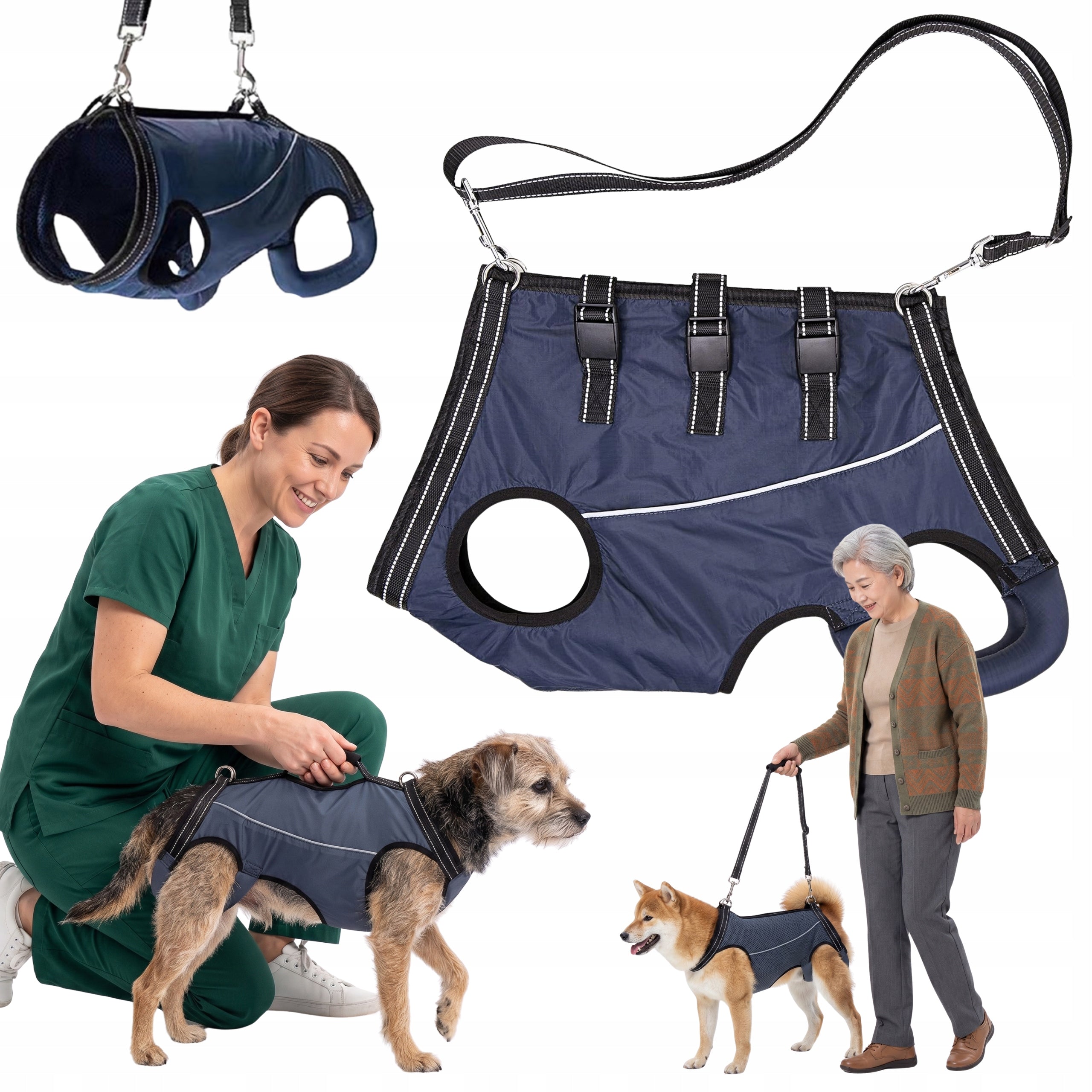 STRONG REHABILITATION HARNESS FOR DOG CARRIER LIFTING HARNESS S