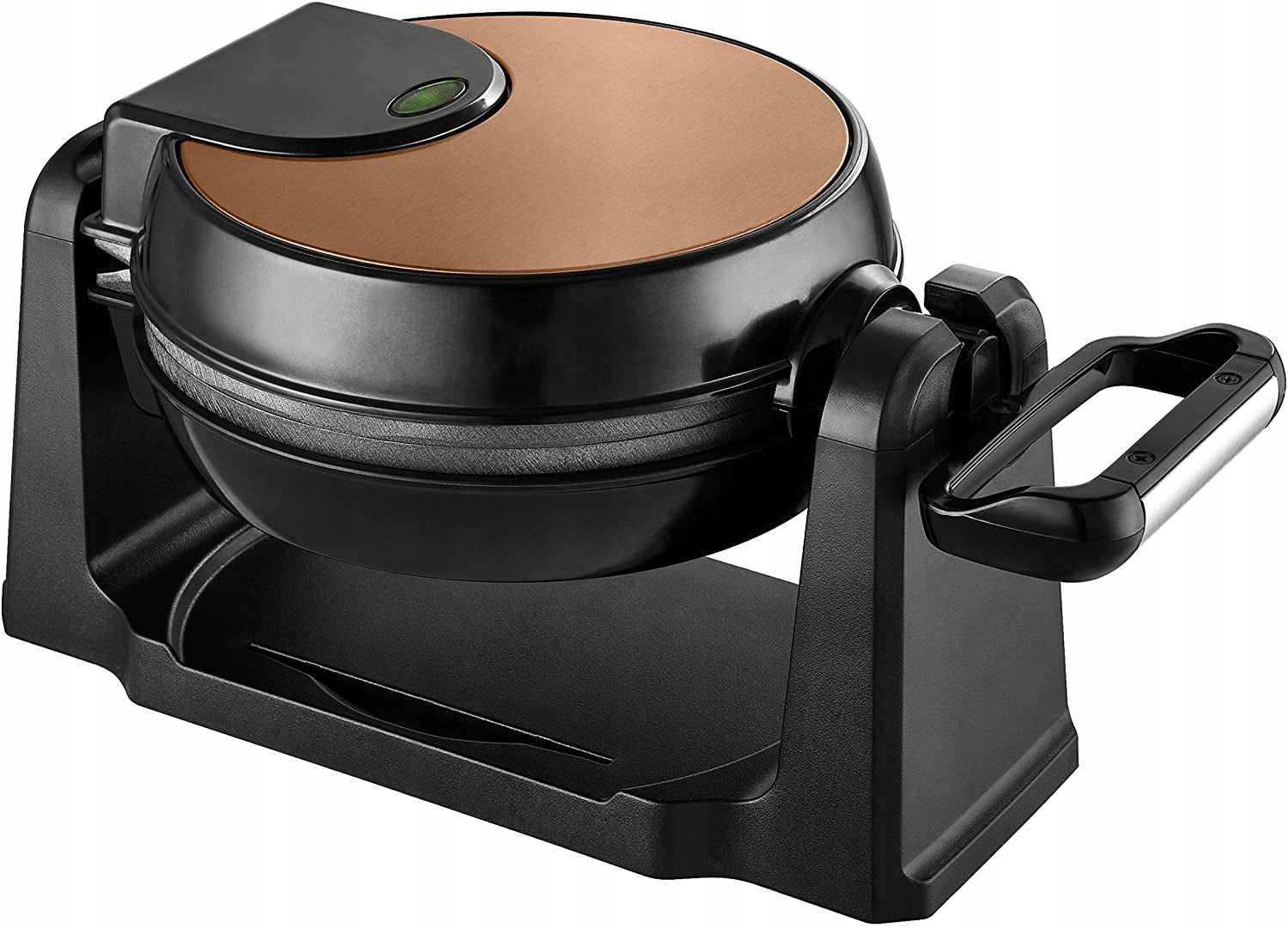 STRONG ROTARY WAFFLE MAKER 4 CRISPY BELGIAN WAFFLES 1000W NON-STICK 180° Power rating 1000 W