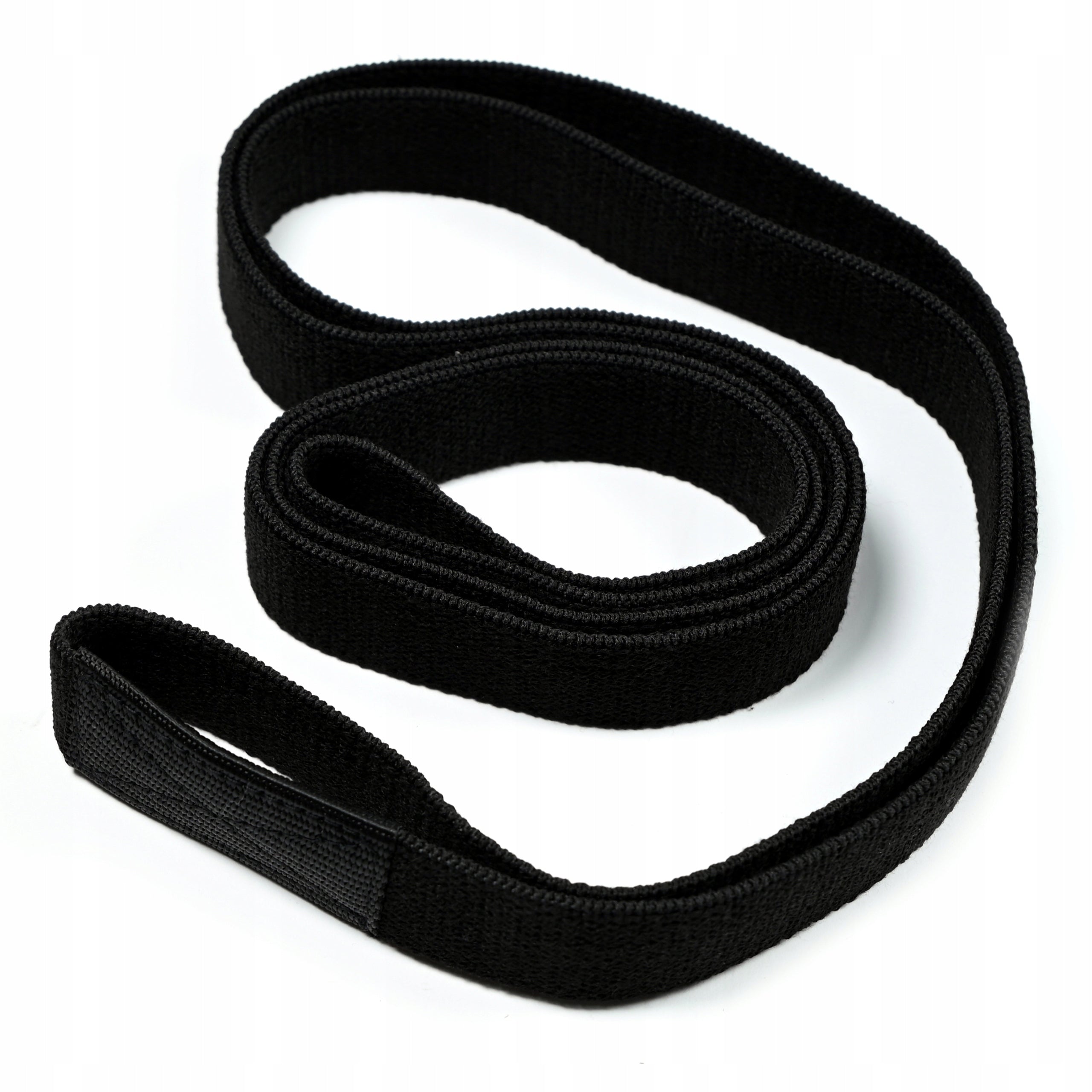 STRONG RUBBER FOR FITNESS RESISTANCE EXERCISES LONG 210CM Color black