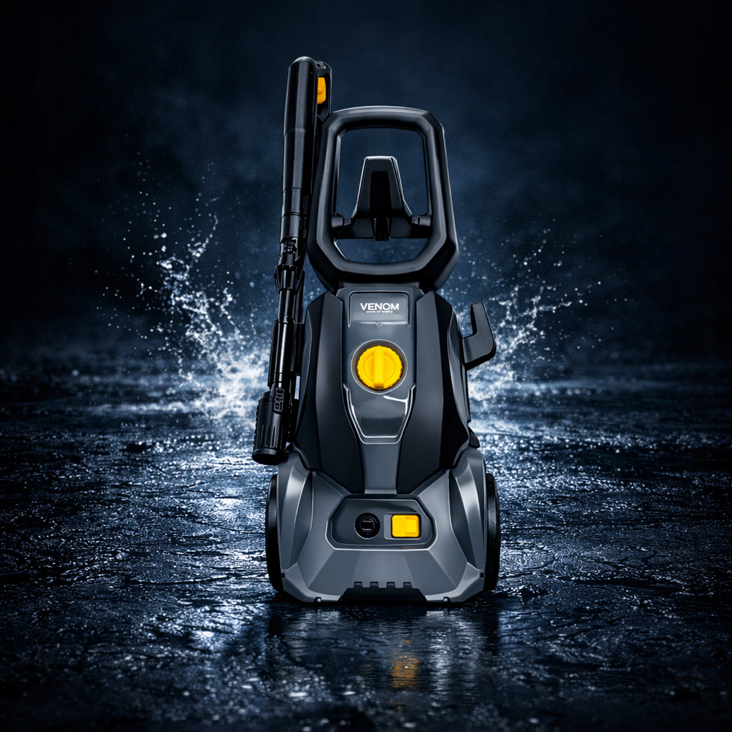 STRONG SELF-SUCTION PRESSURE WASHER VENOM ALU FOR CAR CUBE FOAMER Packaging status original