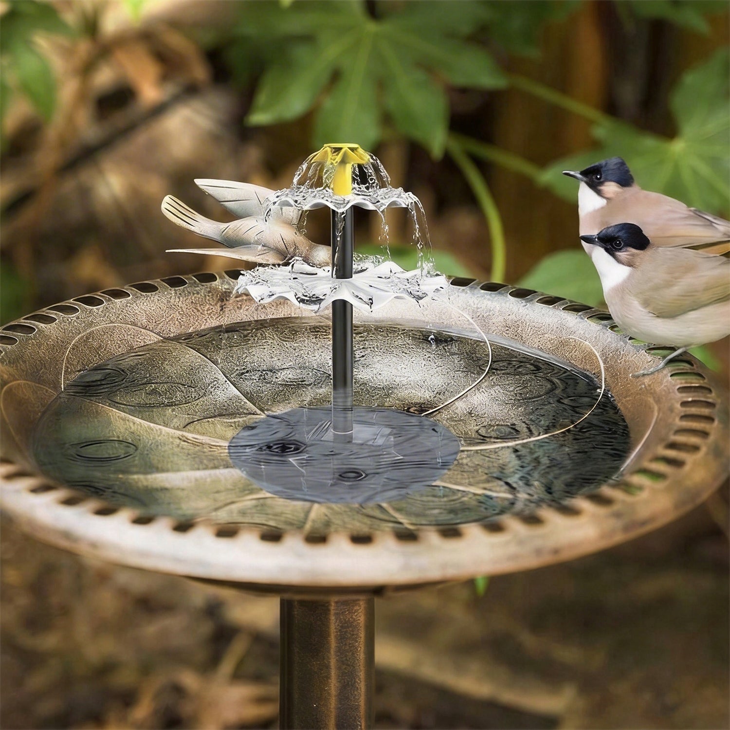 STRONG SOLAR FOUNTAIN FLOATING FOR POND GARDEN WATER PUMP Manufacturer no brand
