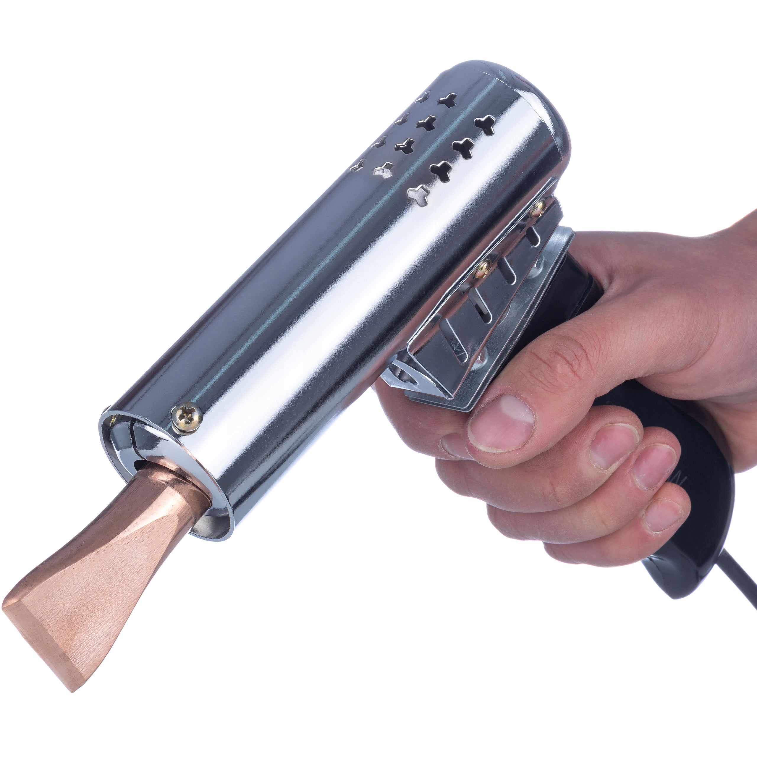 STRONG SOLID RESISTANCE FLASK HEATER SOLDERING IRON 500W COPPER TIP Minimum operating temperature 400°C