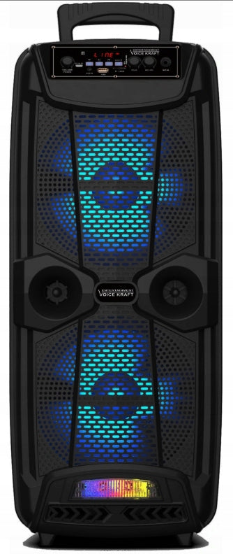 STRONG SPEAKER COLUMN 600W PORTABLE BLUETOOTH USB SD + MICROPHONE Brand Poss