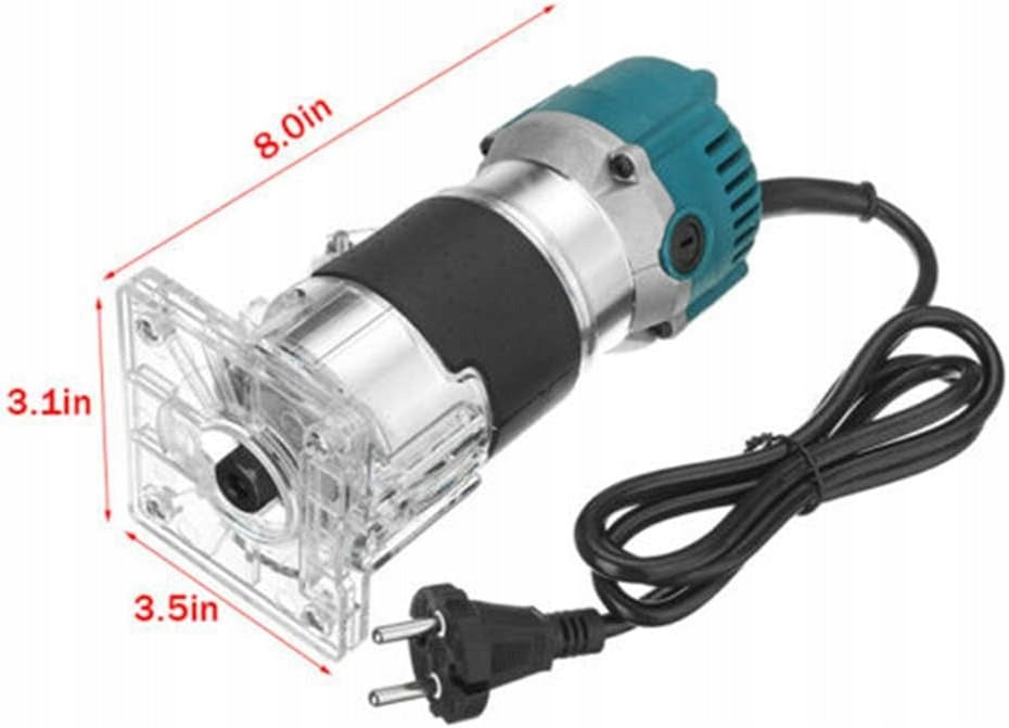 STRONG SPINDLE MILLING MACHINE FOR WOOD 30000RPM 800W + 15PCS CUTTERS EAN (GTIN) 742385184011