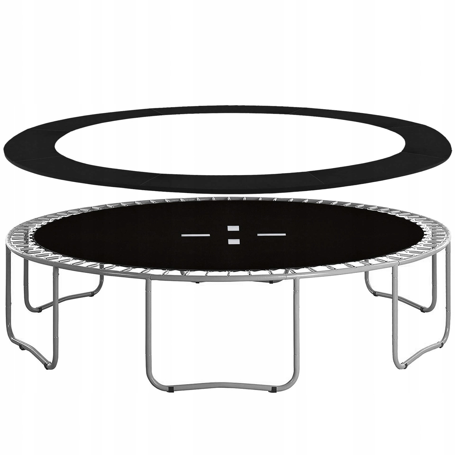 STRONG SPRING COVER FOR TRAMPOLINE 305-312 cm 10FT FOR SPRINGS THICK Manufacturer code TP-10FT 305 CM BLACK