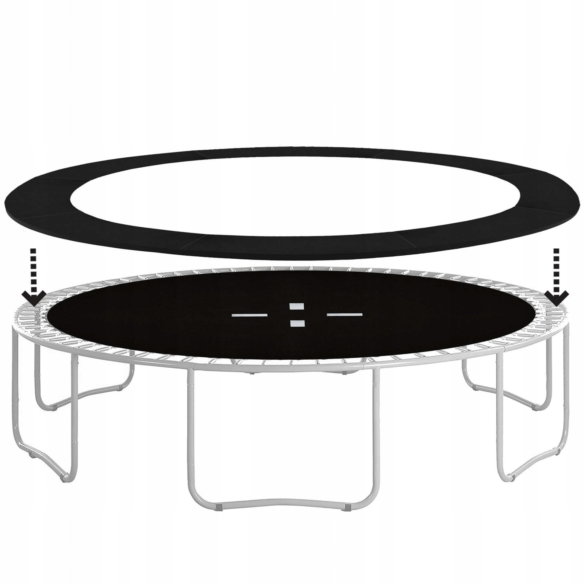 STRONG SPRING COVER FOR TRAMPOLINE 305-312 cm 10FT FOR SPRINGS THICK Packaging status original