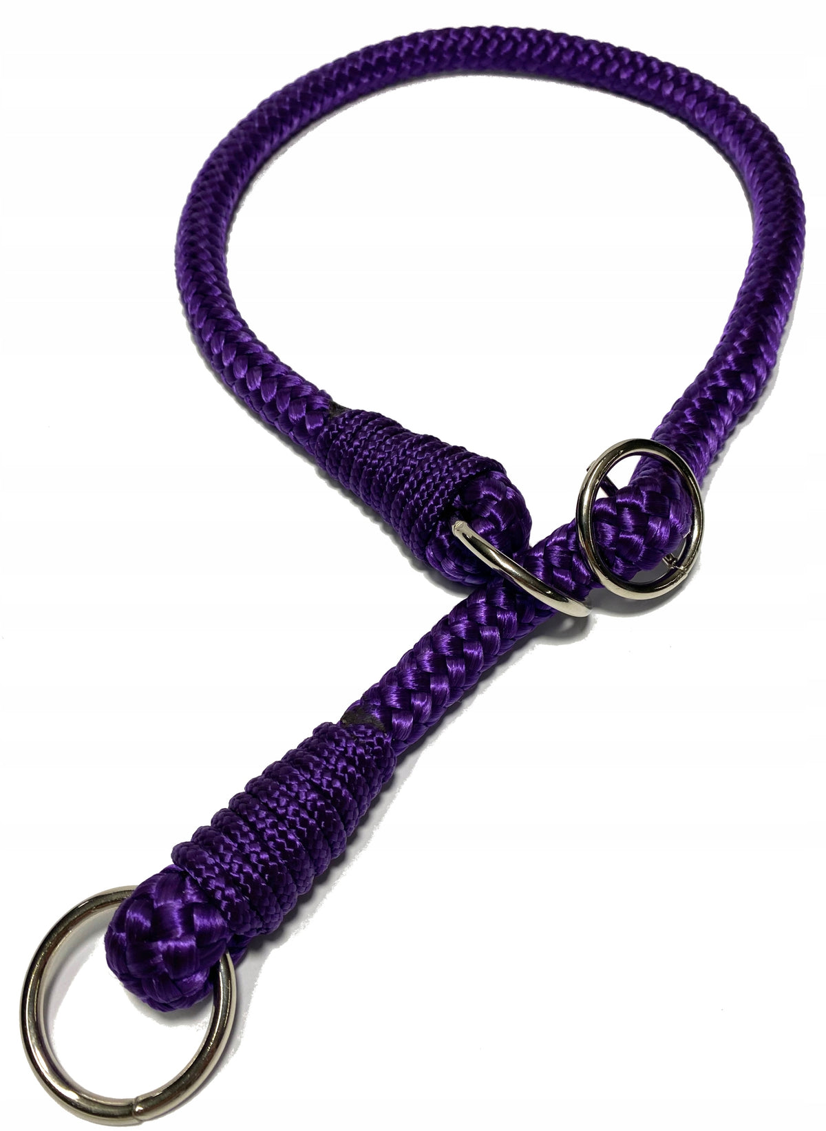 STRONG STRAIGHT LEASH FOR DOG 150 CM/ ø 14 ROPE WITH CIRCLE PURPLE EAN (GTIN) 5906492825655
