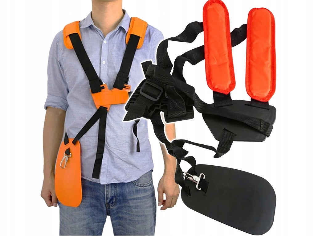 STRONG SUSPENDERS FOR COMBUSTION SCYTHE BELTS SUPPORT HARNESS ADJUSTABLE HIP GUARD
