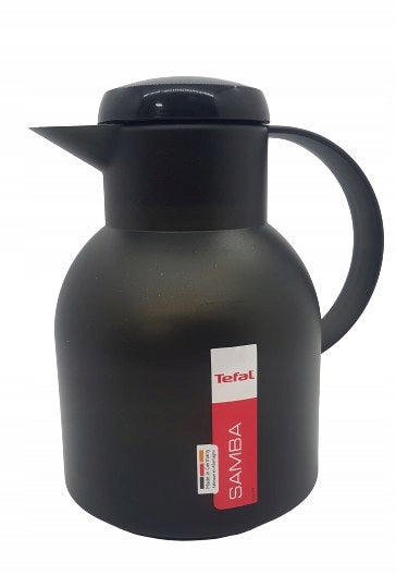 STRONG THERMOS TEFAL WARM COLD WATER JUG FOR HOME ON TERRACE BLACK 1L