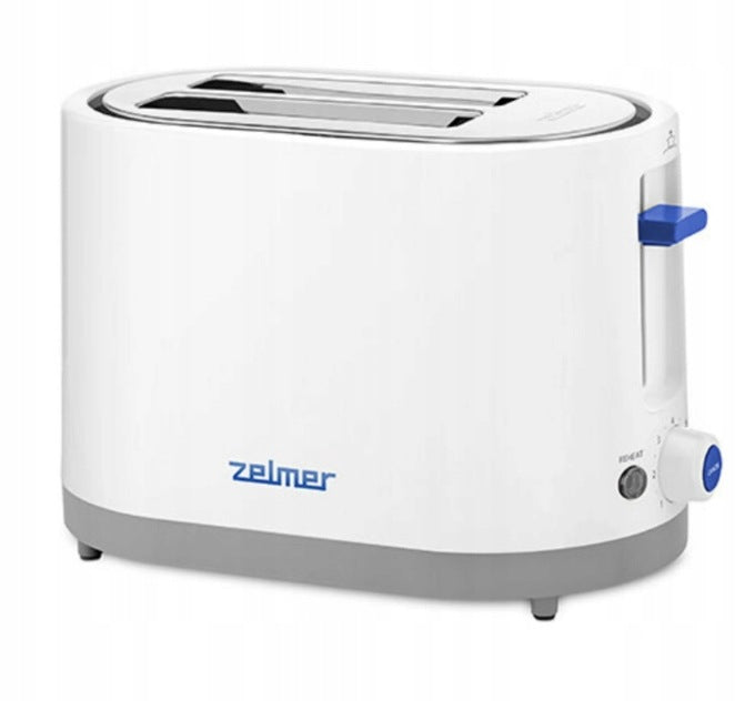 STRONG TOASTER 2 SLICES OF ZELMER ZTS7385 750W TOASTING TOAST 7 LEVELS