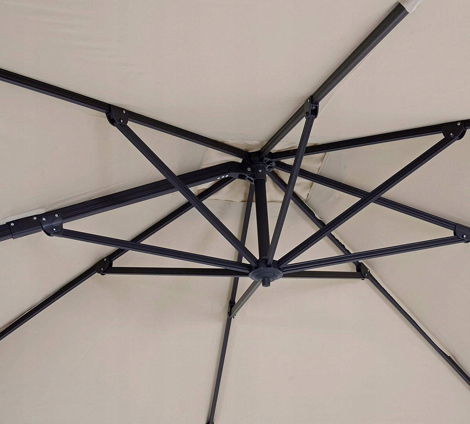 STRONG UMBRELLA GARDEN Pavilion ROMA FOLDING LARGE Adjustable 4,2m COVER Manufacturer code Parasol ogrodowy l43d