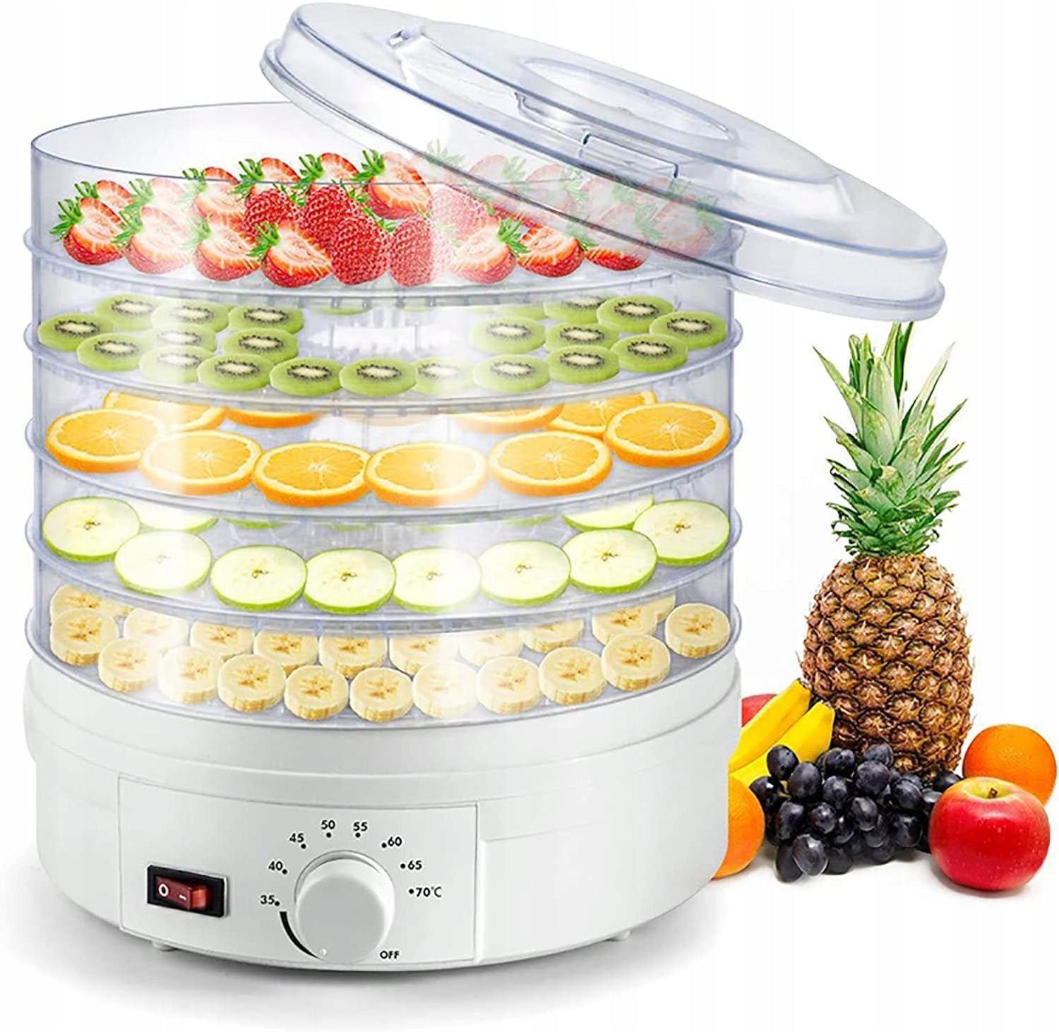 STRONG VEGETABLE FRUIT MUSHROOM HERB DRYER 500W