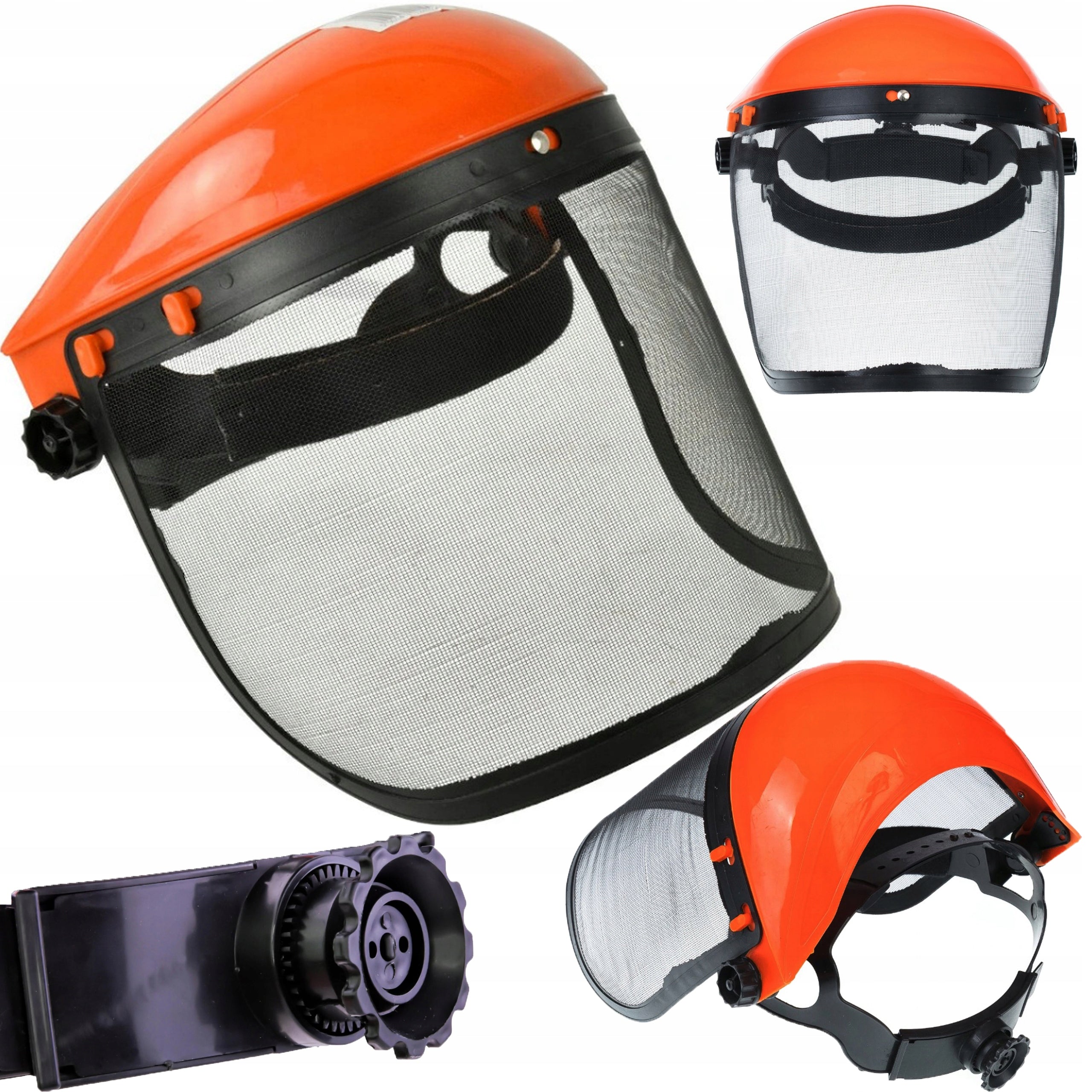 STRONG VISOR MASK PROTECTIVE FACE SHIELD SCYTHE STEEL MESH