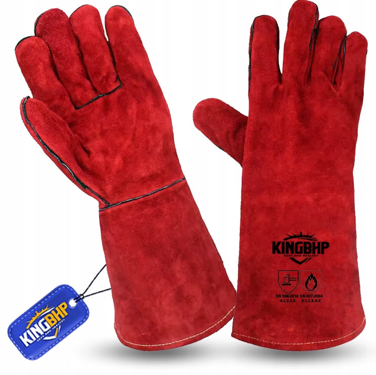 STRONG WELDING Work Gloves – Flame Retardant REFLEX LEATHER GLOVES