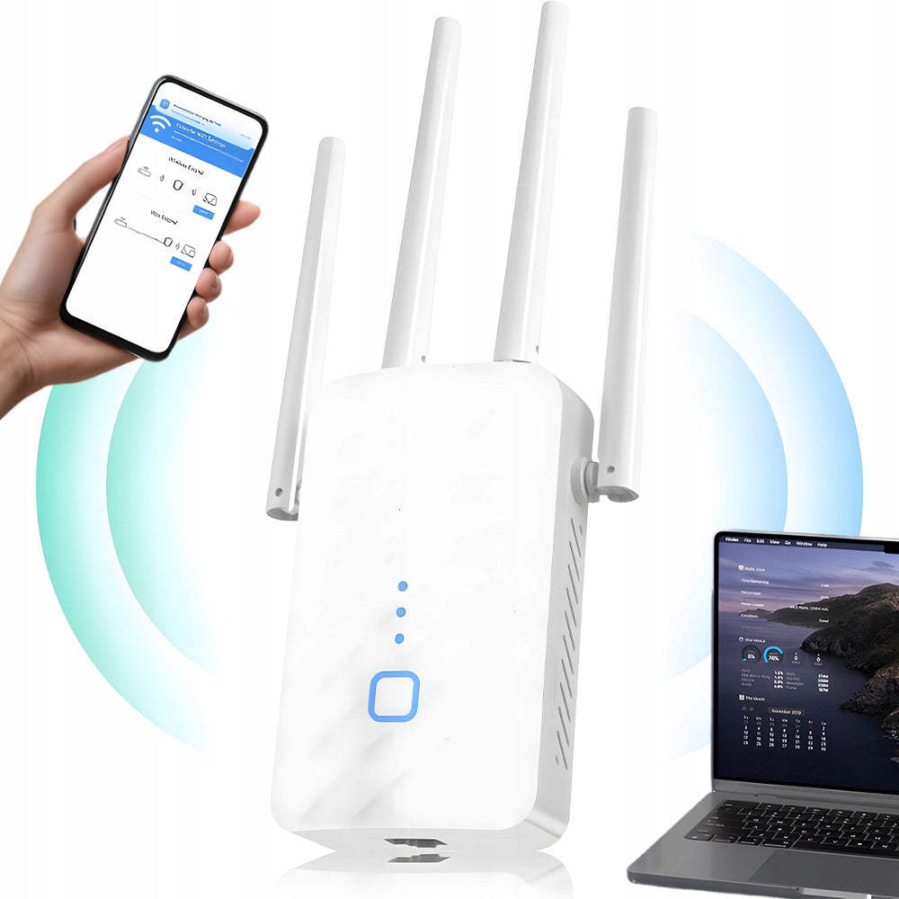 STRONG WIFI RANGE SIGNAL AMPLIFIER 5G REPEATER EXTERNAL EXTENDER