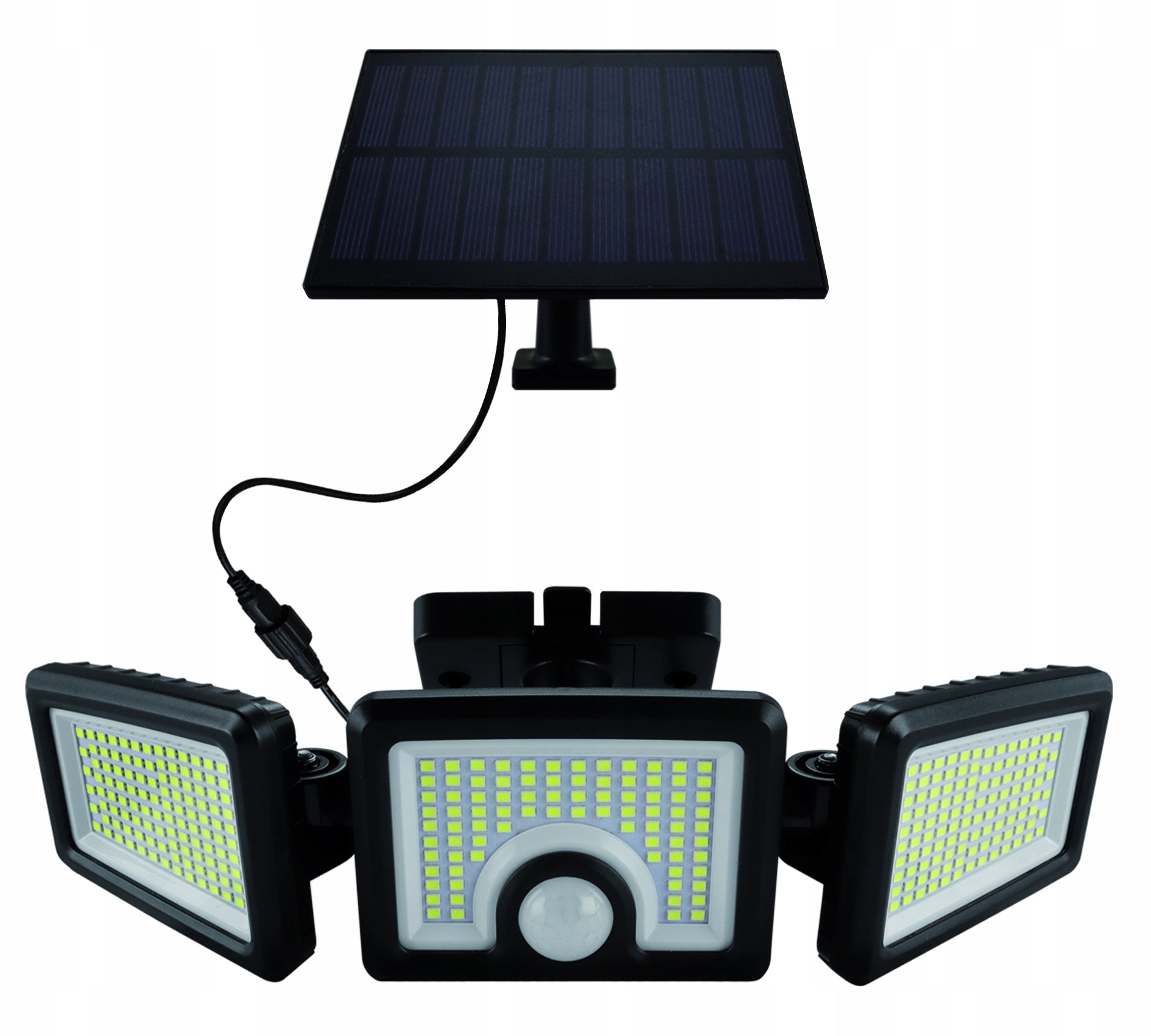 STRUHM Floodlight solar lamp with sensor IP65 SALEM LED 5W CW 04227 Brand Ideus