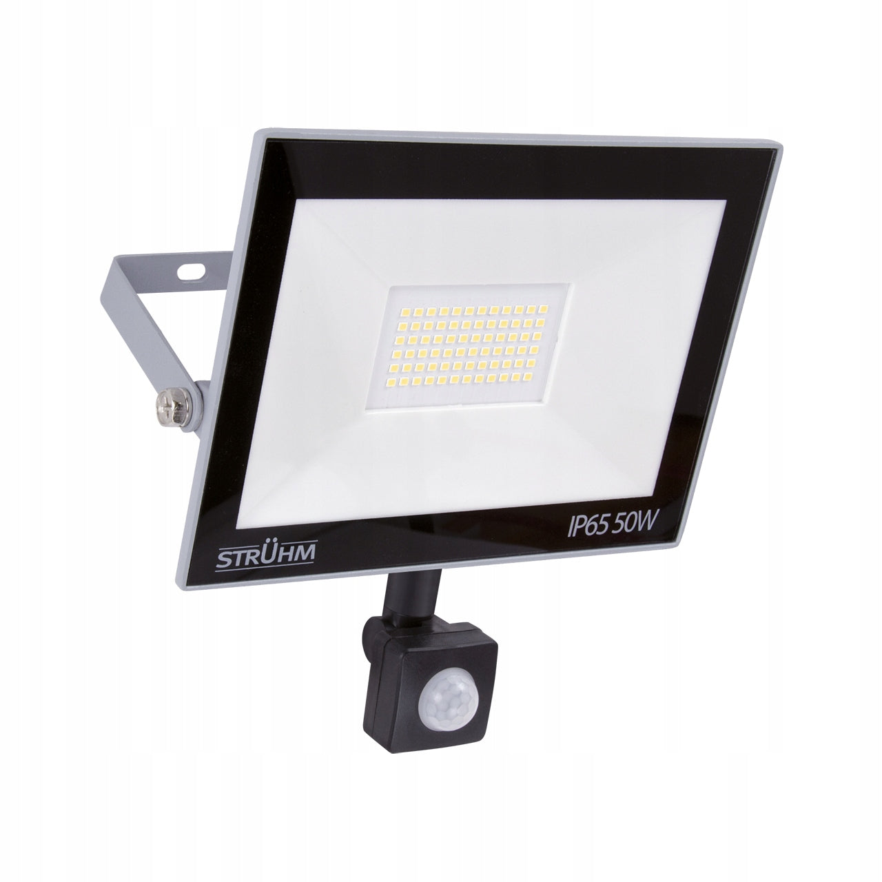 STRUHM Floodlight with motion sensor KROMA LED S 50W GREY CW 03707