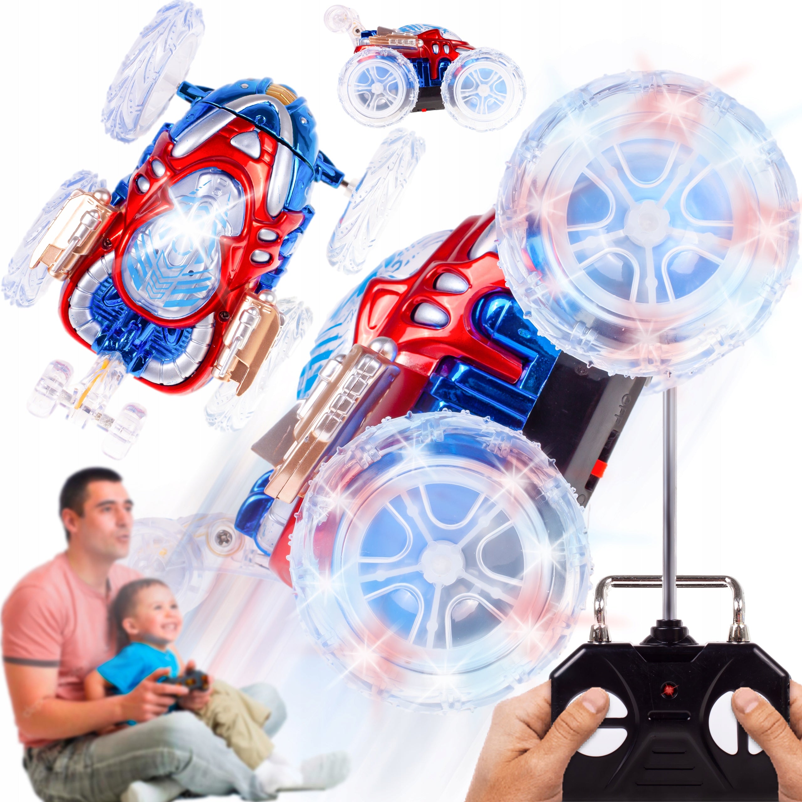 STUNTMAN ALIEN CAR ACROBAT TWISTER AUTO CONTROLLED FOR CHILDREN PILOT Brand MalPlay