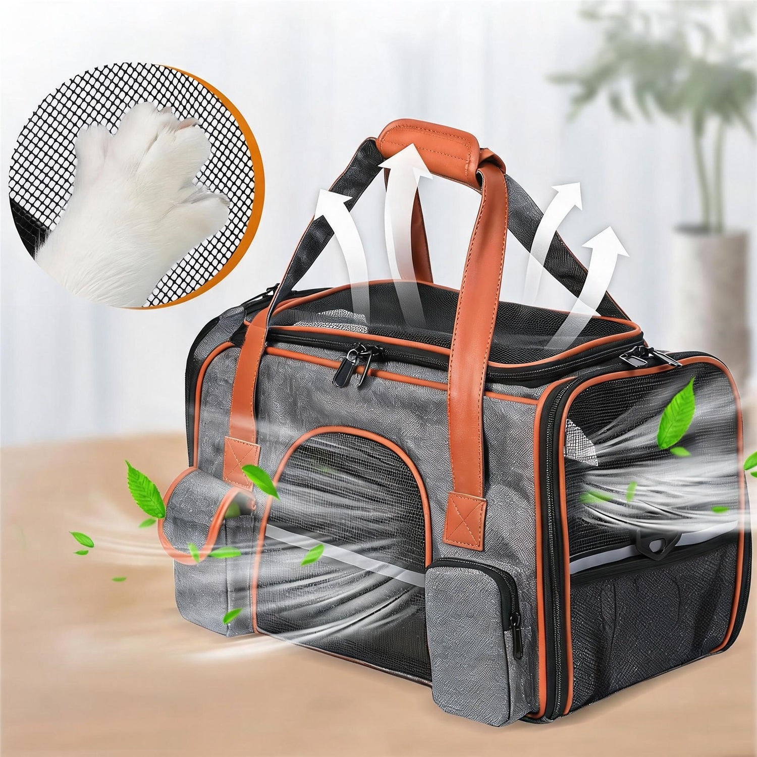 STURDY PET DOG CAT CARRIER TRAVEL BAG SOFT MAT LIGHTWEIGHT Brand no brand