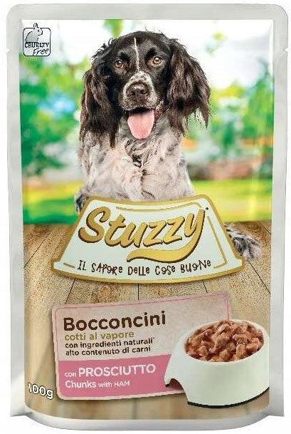 STUZZY DOG FOOD HAM IN SAUCE 100g