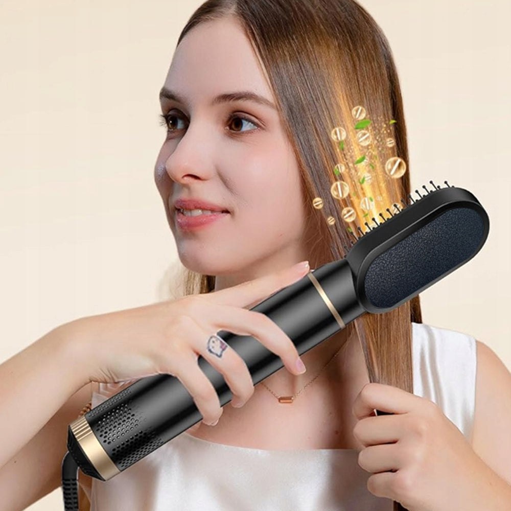 STYLER 5IN1 HAIR DRYER STRAIGHTENING BRUSH 32MM 3 SPEEDS Brand Bedee
