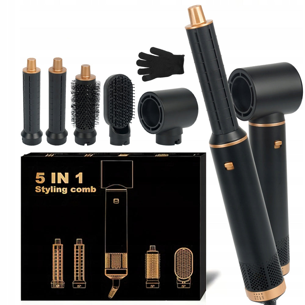 STYLER 5IN1 HAIR DRYER STRAIGHTENING BRUSH 32MM 3 SPEEDS