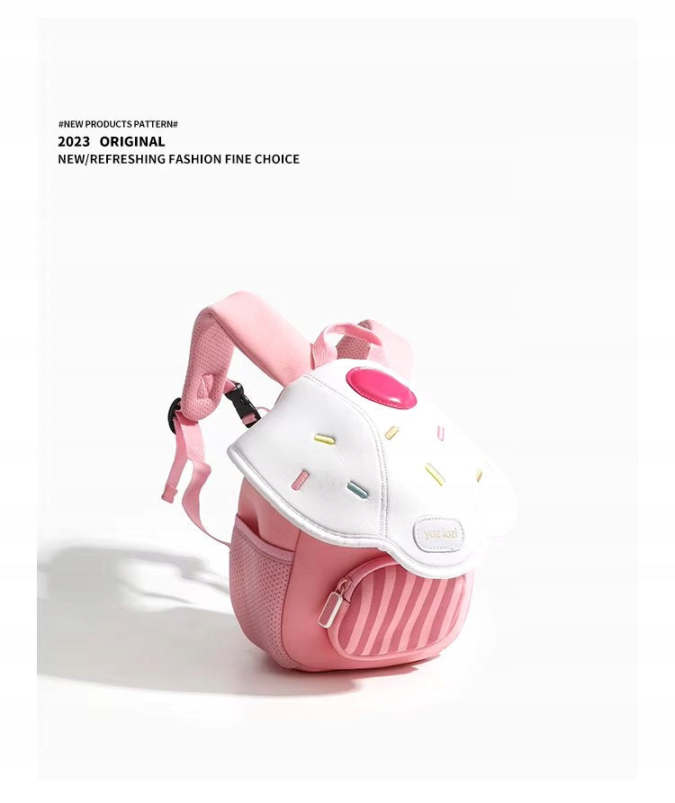 STYLISH BACKPACK for kindergarten MINI CAKE MUFFIN CUPCAKE Brand no brand