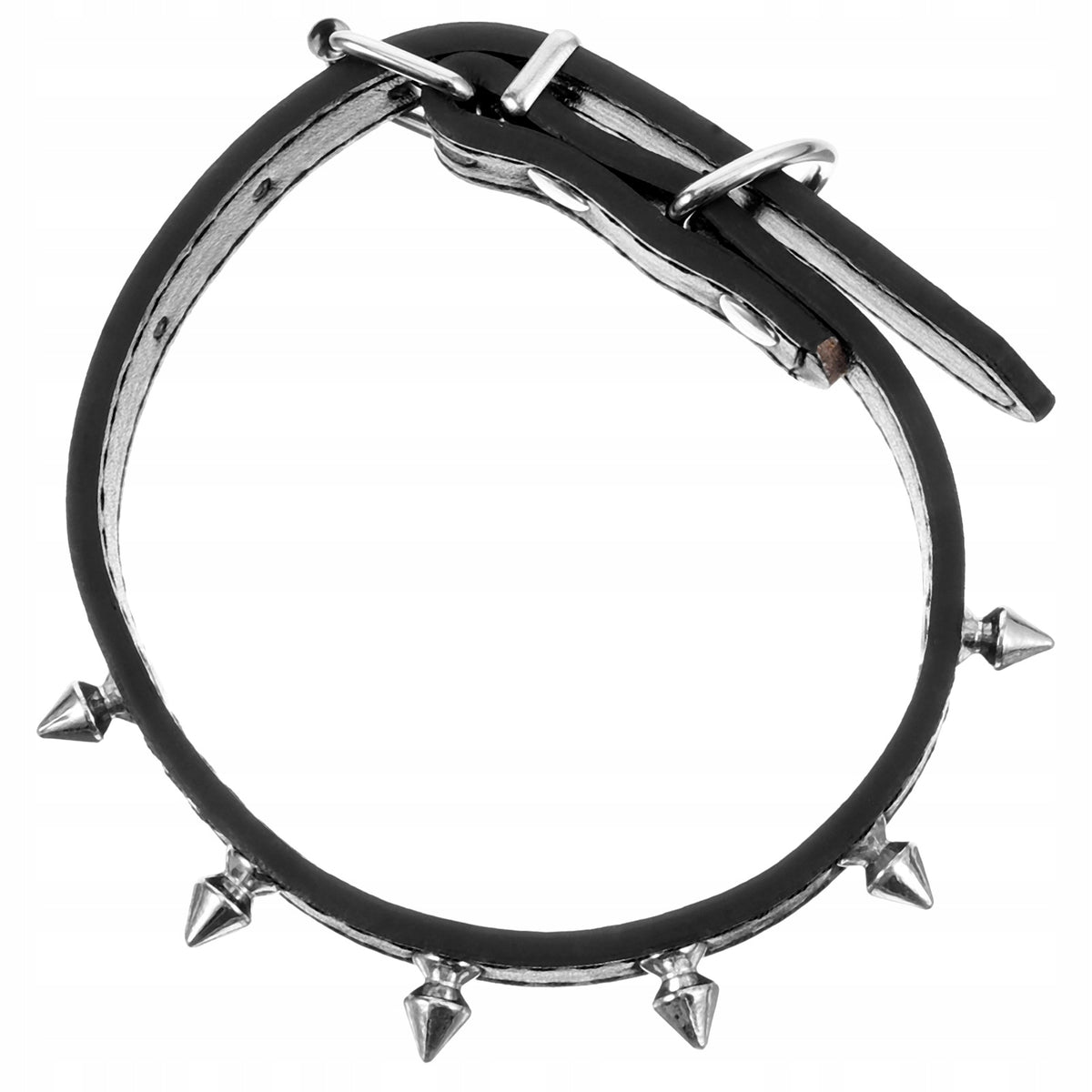 STYLISH BLACK COLLAR WITH STUDS FOR DOG AND CAT Brand no brand