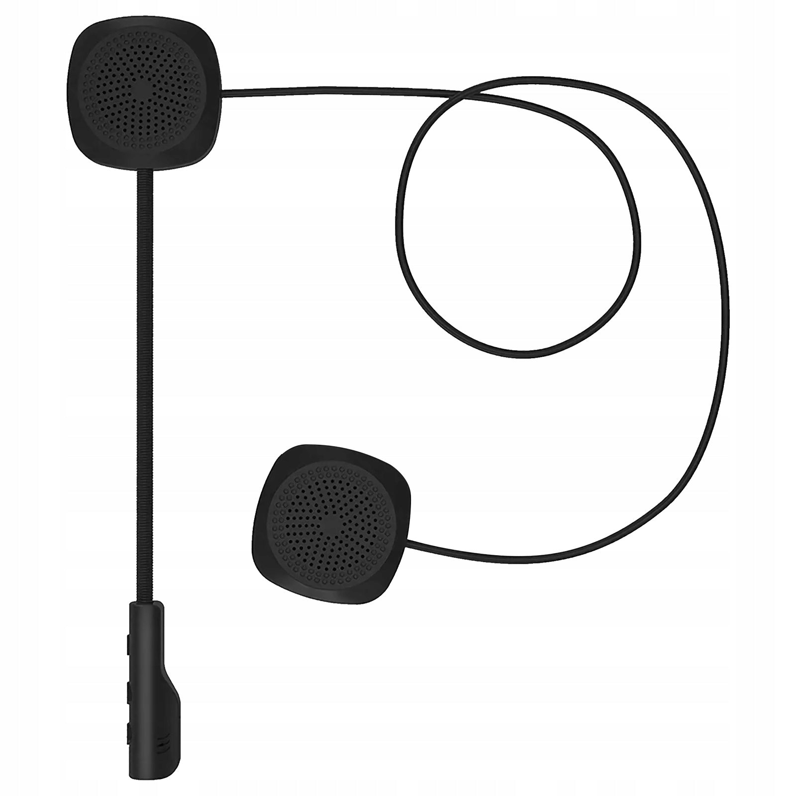 STYLISH BLACK HELMET SPEAKERS FOR MOTORCYCLE RIDING COMFORT Manufacturer no brand
