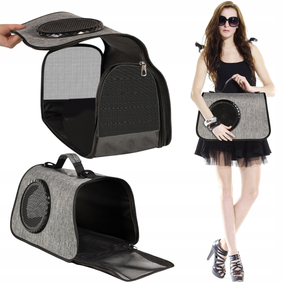 STYLISH DOG CAT UFO BAG DURABLE VENTILATED COMFORTABLE LIGHTWEIGHT EAN (GTIN) 5905280165355