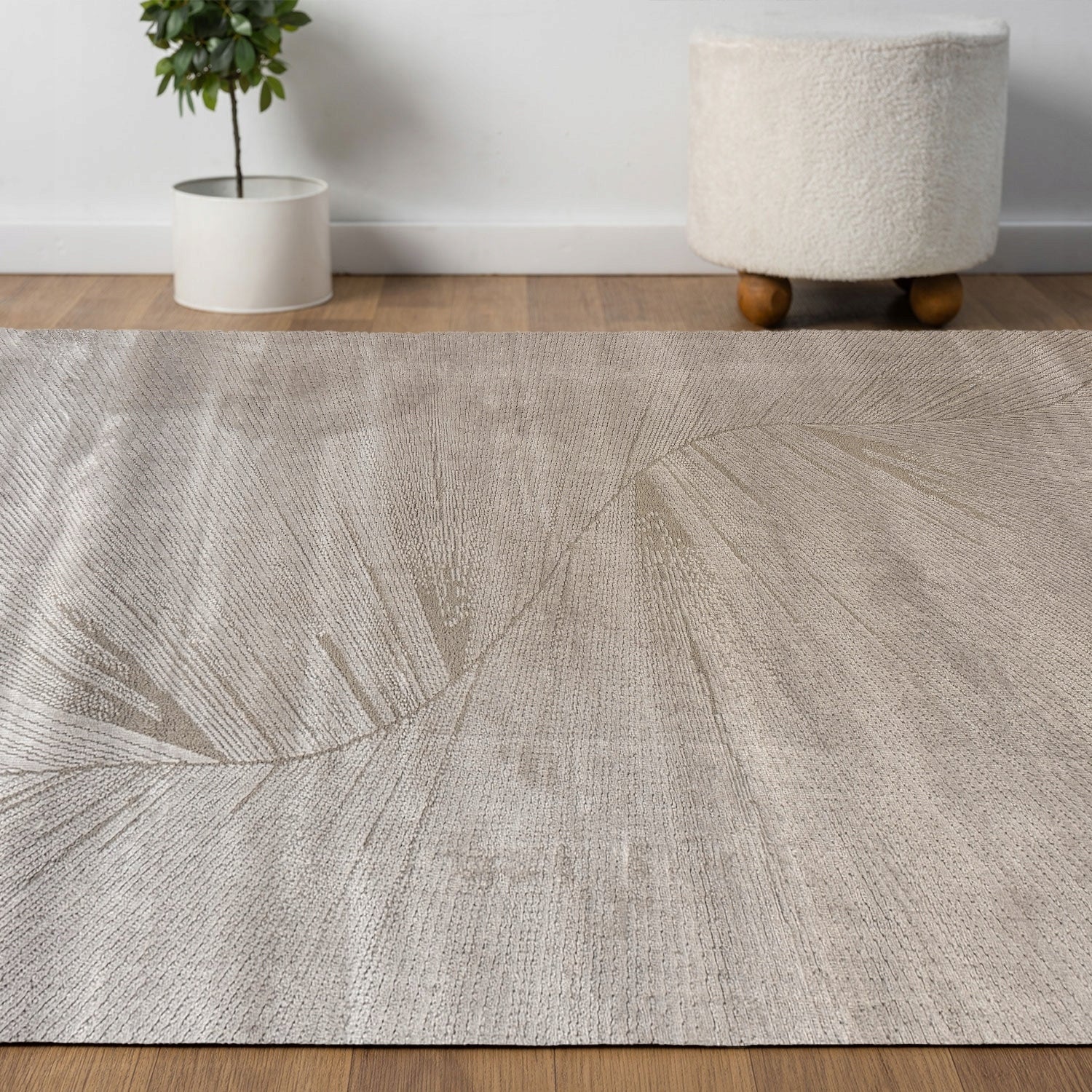 STYLISH LARGE CARPET 200x290 about 200x300 for LIVING ROOM BEIGE SOFT MODERN Brand Sindbad