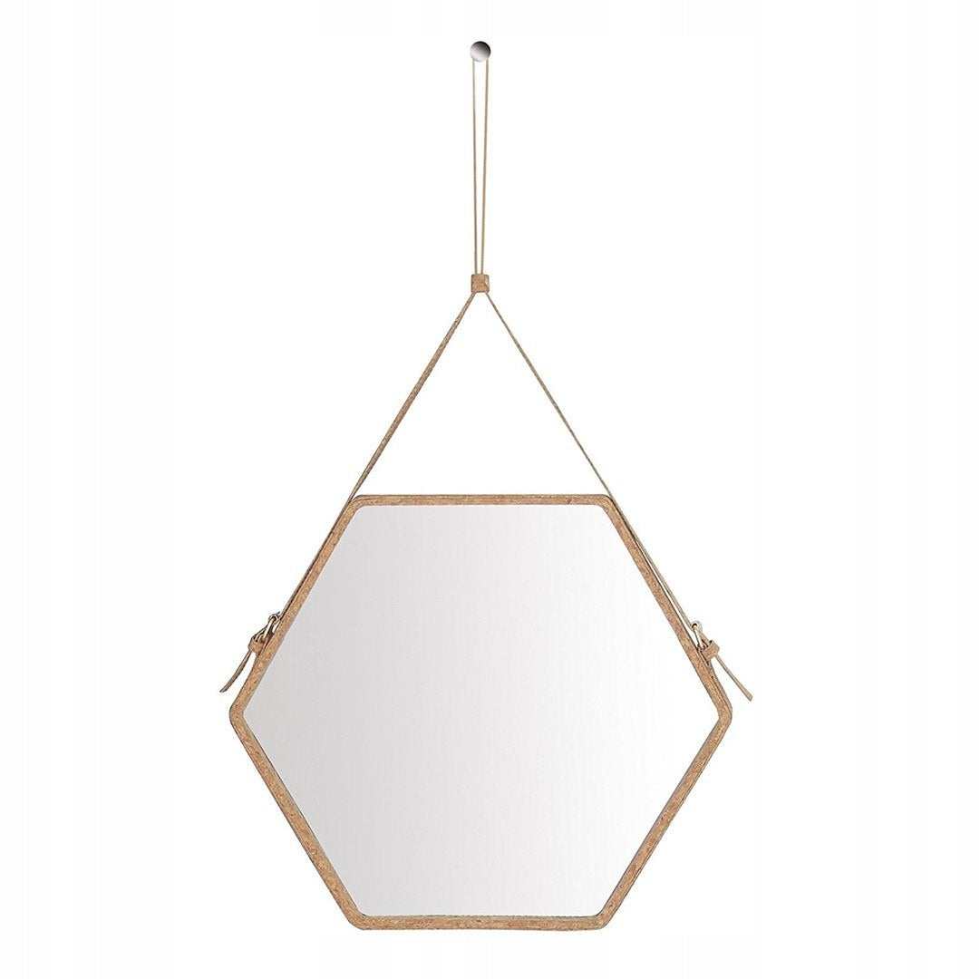 Homede Eib Spiegel, 45,5 cm, braun 